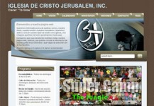 Iglesia de Cristo Jerusalem Inc. A/D – Página de internet